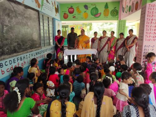Interventions to Anganwadi Schools Integrated Child Development Services-4