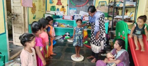 Interventions to Anganwadi Schools Integrated Child Development Services-6