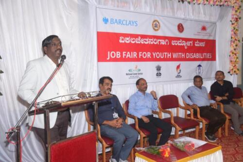 Job fair for youth with disabilities in Vijayapura on 29th July 2022-3