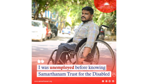 Mr. Rohits journey – from unemployment to thriving in a leading company with the help of Samarthanam Trust-1
