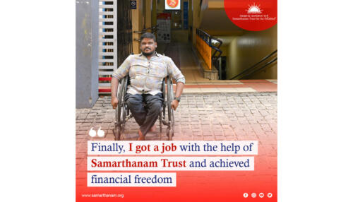 Mr. Rohits journey – from unemployment to thriving in a leading company with the help of Samarthanam Trust-3