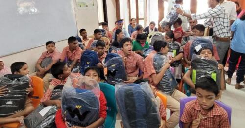 OPTUM organized a successful CSR activity in association with Samarthanam ID School-2