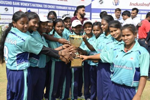 Odisha Womens won by 8 wickets in Finals of IndusInd Bank Women’s National T20 Cricket Tournament for the Blind 2023-6
