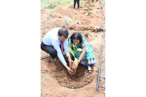Pooja at Samarthanam's new Doddaballapura Land-3