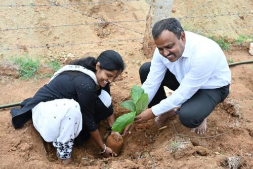 Pooja at Samarthanam's new Doddaballapura Land-6