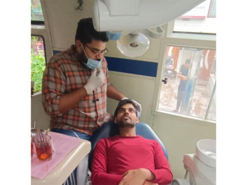 Rotary Club Delhi Premier, in collaboration with Samarthanam, organized a highly successful Dental Camp-2