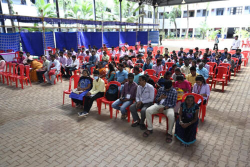 Samarthanam Trust, in partnership with Barclays organized an exclusive job fair for youth with disabilities at University College of Science, Tumkur on 25th June 2022-3