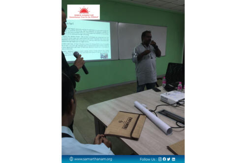 Samarthanam ATA presented on the user-centric design and the challenges faced by persons with disabilities-3