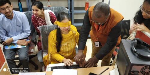 Samarthanam Assistive Technology Accelerator empowers visually impaired students at Dr. Shakuntala Misra National Rehabilitation University-2