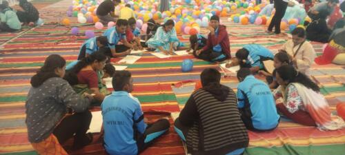 Samarthanam ID (Intellectually Disabled) School Mysore spread joy at the Carnival organized by Mysore Heritage Round Table-2