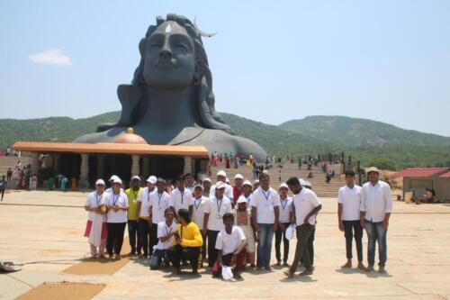 Samarthanam Livelihood Resource Centre (LRC) students trip to Chikkaballapur-3
