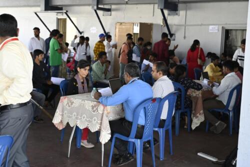 Samarthanam Organized a Placement Drive in partnership with Reliance group of companies-2