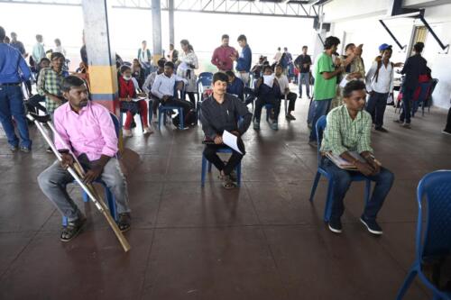 Samarthanam Organized a Placement Drive in partnership with Reliance group of companies-7