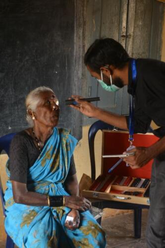 Samarthanam Trust for the Disabled conducted a Health and Eye check-up camp on 30th july 2022-3