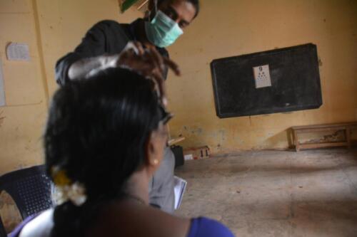 Samarthanam Trust for the Disabled conducted a Health and Eye check-up camp on 30th july 2022-4
