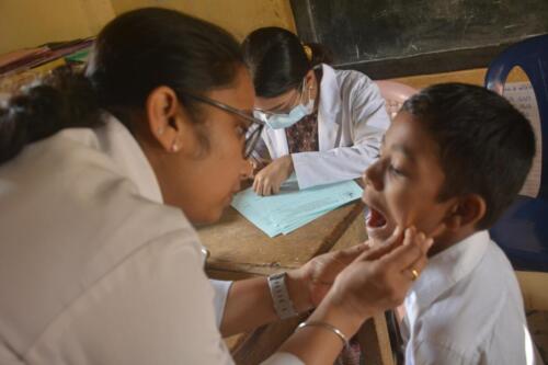 Samarthanam Trust for the Disabled conducted a Health and Eye check-up camp on 30th july 2022-8
