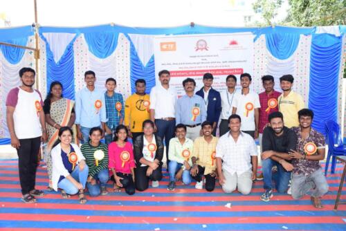 Samarthanam Trust for the Disabled, in association with TE Connectivity and Vishnu Sena Samithi, organised a Health Camp in Doddaballapur-10