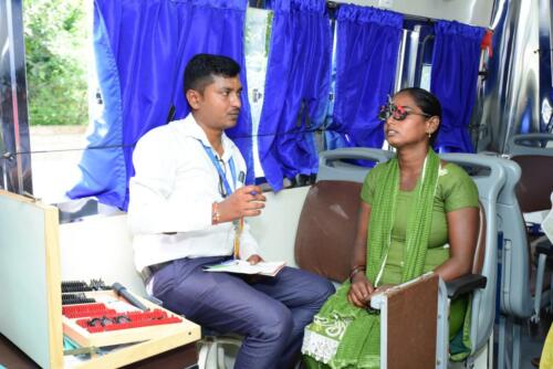 Samarthanam Trust for the Disabled, in association with TE Connectivity and Vishnu Sena Samithi, organised a Health Camp in Doddaballapur-2
