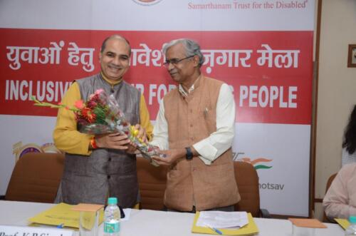 Samarthanam Trust for the Disabled in partnership with Barclays Bank organized an Exclusive Mega Job Fair for young people with disabilities in Delhi-6