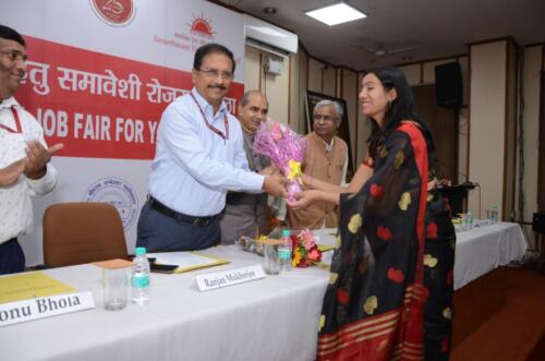 Samarthanam Trust for the Disabled in partnership with Barclays Bank organized an Exclusive Mega Job Fair for young people with disabilities in Delhi-7