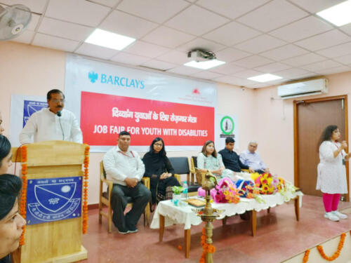 Samarthanam Trust for the Disabled in partnership with Barclays organized a Job Fair for youth with disabilities in Delhi on 22 June 2022-1