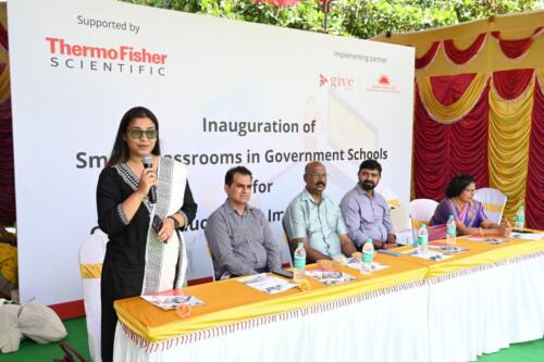 Samarthanam Trust for the Disabled, in partnership with Thermo Fisher Scientific, has launched its Smart Classroom initiative in Government schools-2