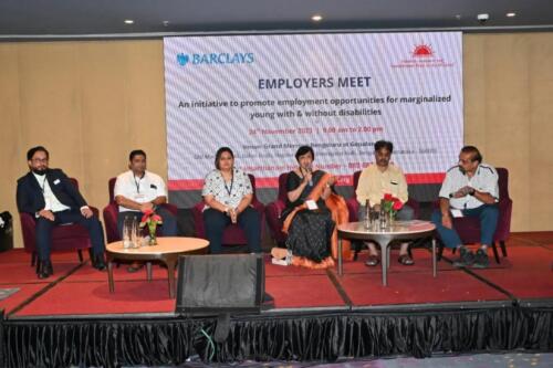 Samarthanam Trust for the Disabled successfully concluded the EMPLOYERS MEET at the Grand Mercure Hotel Bengaluru today-3