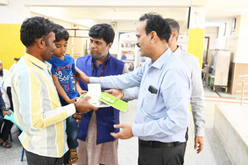 Samarthanam Trust, in partnership with ABB, distributed assistive aids to people with disabilities in Bangalore-6