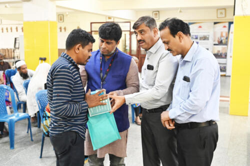 Samarthanam Trust, in partnership with ABB, distributed assistive aids to people with disabilities in Bangalore-8