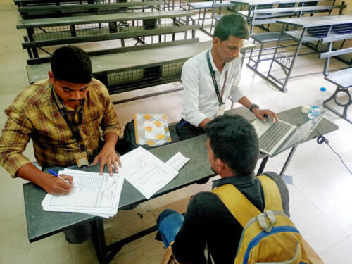 Samarthanam Trust in partnership with Barclays in India, hosted an inclusive job fair for young people in Bellary, Karnataka, on September 27th, 2022-8