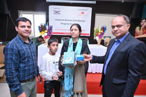 Samarthanam Trust, in partnership with DXC Technology, distributed Assistive Devices for People with Disabilities in Pune-2