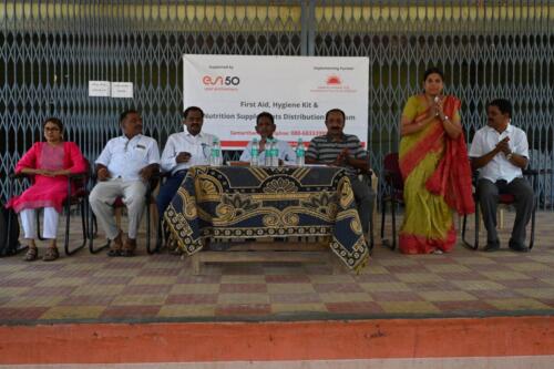 Samarthanam Trust, in partnership with ESI Group, organized a health camp in Bagepalli-4