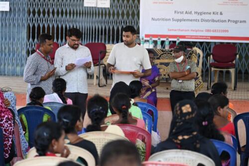 Samarthanam Trust, in partnership with ESI Group, organized a health camp in Bagepalli-5