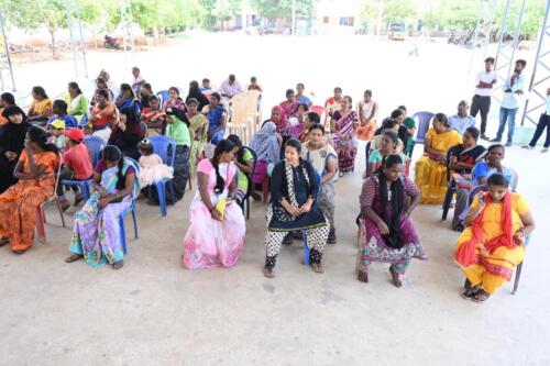 Samarthanam Trust, in partnership with ESI Group, organized a health camp in Bagepalli-7