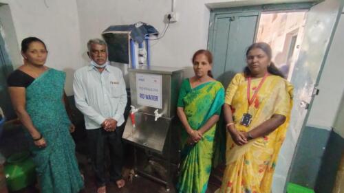 Samarthanam Trust, in partnership with Intel, distributed First Aid Kits and Menstrual Hygiene Kits (MHM) to the adolescent girl students-6