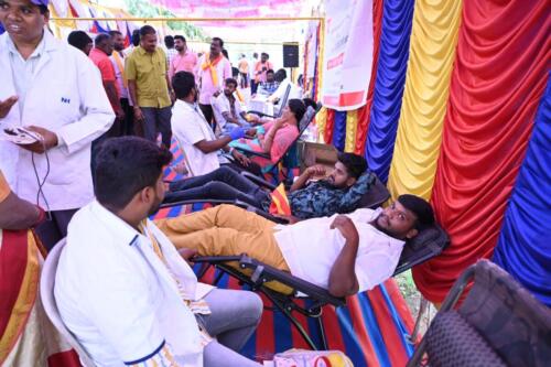 Samarthanam Trust, in partnership with TE Connectivity, successfully organized a Health Camp at Bashettihalli-5