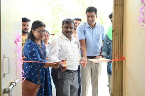Samarthanam Trust in partnership with United Way Bengaluru, implemented an Innovation and Tinkering Lab at Morarji Desai Residential School, Chakkere-1