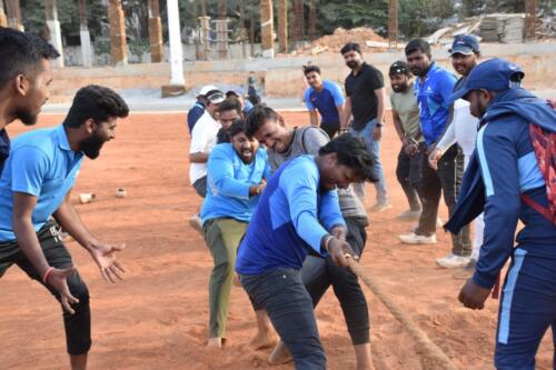 Samarthanam Trust organized a sports day for its employees in february-2