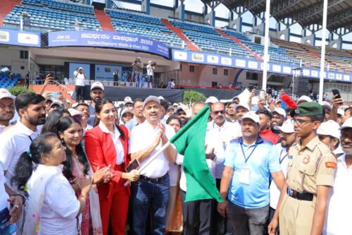 Samarthanam Walkathon for the Disabled was held at Kanteerva Stadium-1