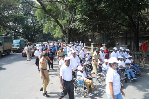 Samarthanam Walkathon for the Disabled was held at Kanteerva Stadium-8