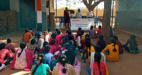 Samarthanam along with ExxonMobil helps Hukikunte Government School in Doddabalapur-1