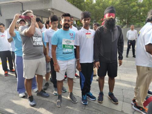Samarthanam athletes gave it their all at the Adobe Marathon today-3