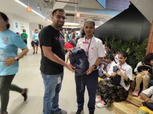 Samarthanam athletes gave it their all at the Adobe Marathon today-4