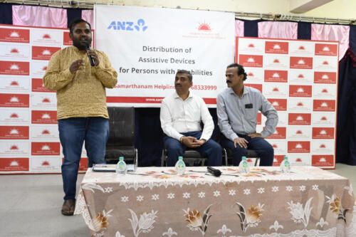 Samarthanam in partnership with ANZ on 9th september 2022 distributed assistive aids for persons with disabilities-1-1