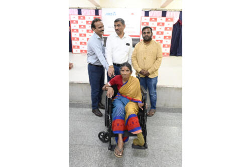 Samarthanam in partnership with ANZ on 9th september 2022 distributed assistive aids for persons with disabilities-5-1