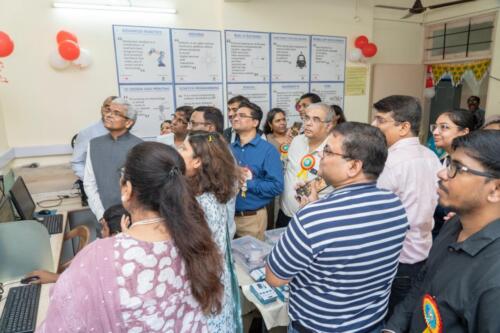 Samarthanam in partnership with OTIS Elevator Company India Limited, unveiled STEM Learning, a Mini Science Lab, and an Innovation Tinker Lab at Gurukul Vidyalaya in Mumbai-7