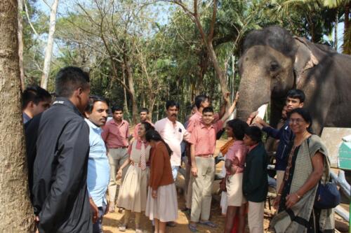 Samarthanam intellectually disabled (ID) school students recently went on an incredible 3-day trip to Shimoga and other nearby places-3