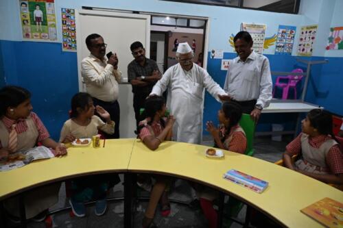 Shri Chandrakant Bellad, former MLA, at Samarthanam- HSR Layout-2