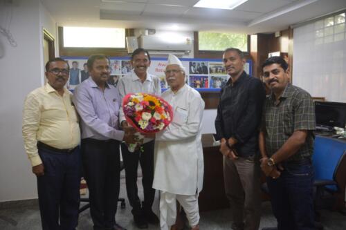 Shri Chandrakant Bellad, former MLA, at Samarthanam- HSR Layout-3
