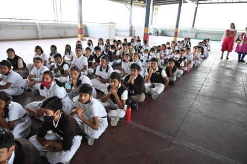 Students from Appollo National Public School visit Samarthanam-4